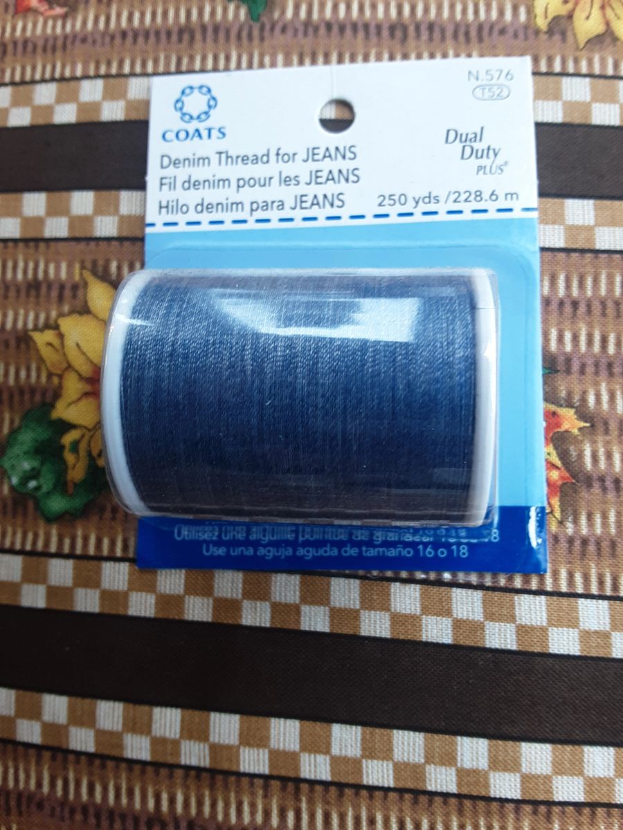 Denim Thread For Jeans 250yd Blue 073650890895